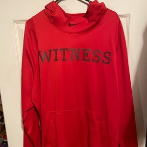 Nike LeBron Witness Hoodie XL Red